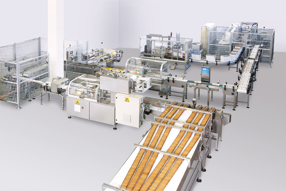 Biscuits On Pile Packaging Lines